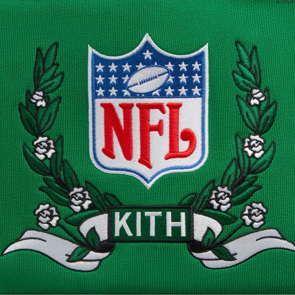 Kith & '47 for the NFL: Jets Nelson Collared Pullover - Black - XXL - Picture 4 of 5